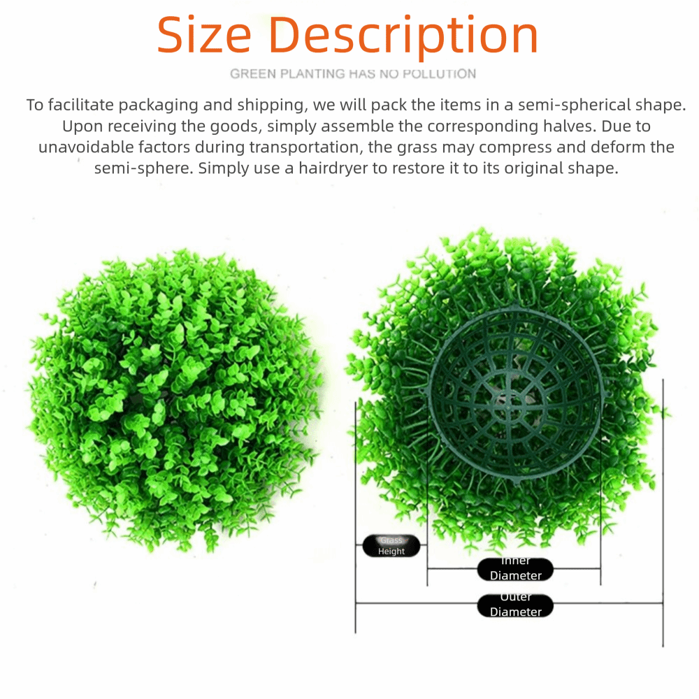 Multi-Size Artificial Grass Do - Desk Setup Photo recensie en prijs