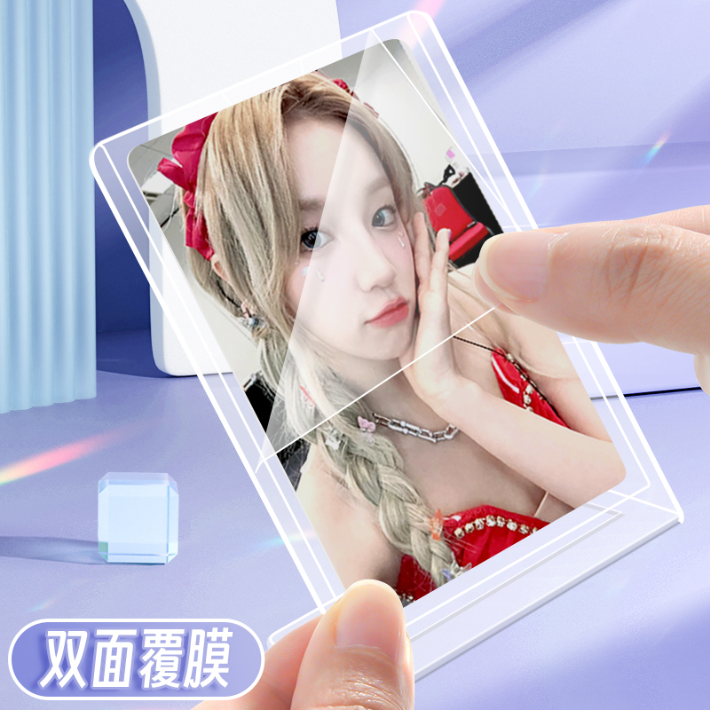 5pcs L-Shaped Acrylic Card Dis - Desk Setup Photo recensie en prijs