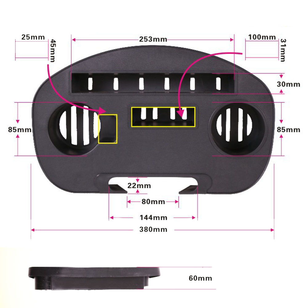 Clip On Cup Holder With Mobile - Desk Setup Gear recensie en prijs