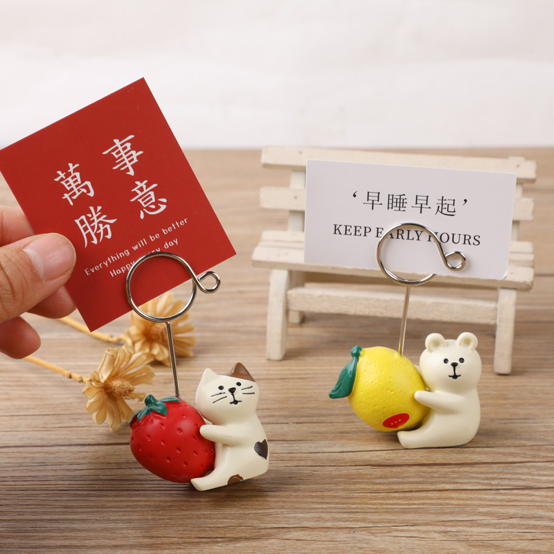 Creative Cute Cat Hugging Stra - Desk Setup Photo recensie en prijs