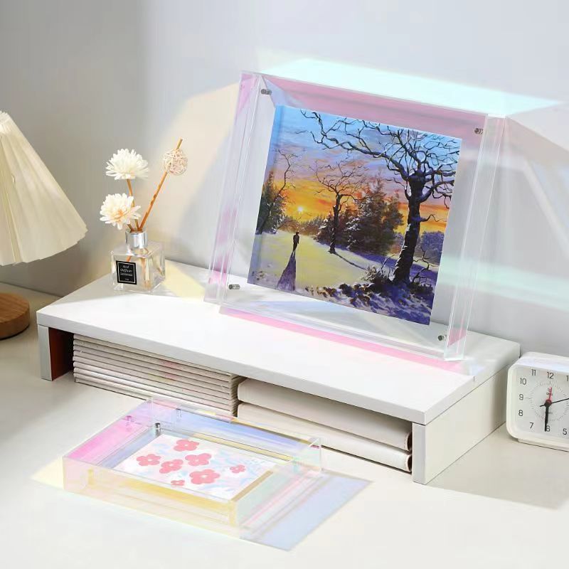 Large Size Acrylic Colourful H - Desk Setup Photo recensie en prijs
