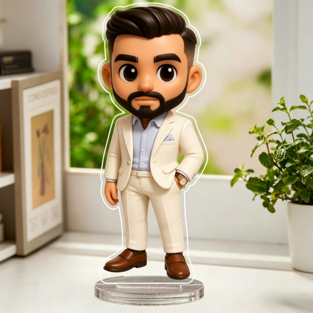 Personalized Custom Acrylic St - Desk Setup Photo recensie en prijs