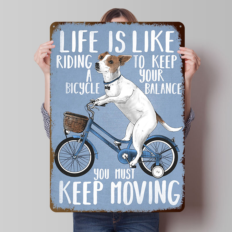 Life Is Like Riding a Bicy Met - Desk Setup Vintage recensie en prijs