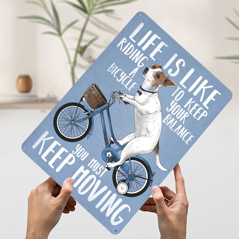 Life Is Like Riding a Bicy Met - Desk Setup Vintage recensie en prijs