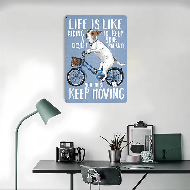 Life Is Like Riding a Bicy Met - Desk Setup Vintage recensie en prijs