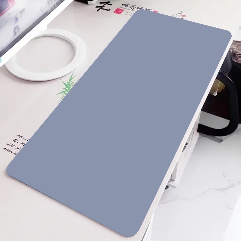 Solid green gaming mousepad la - Desk Pad Leather Large recensie en prijs