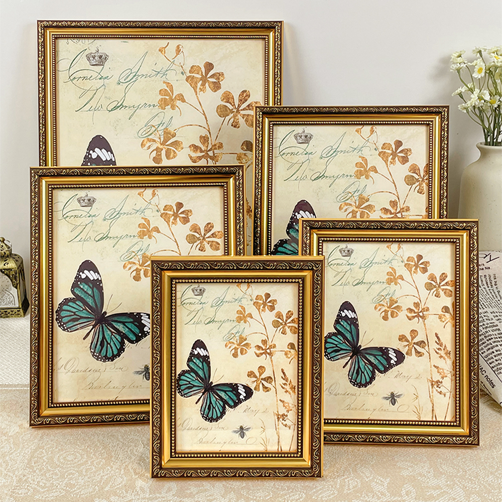 Antique Gold Photo Frame - Ava - Desk Setup Photo recensie en prijs