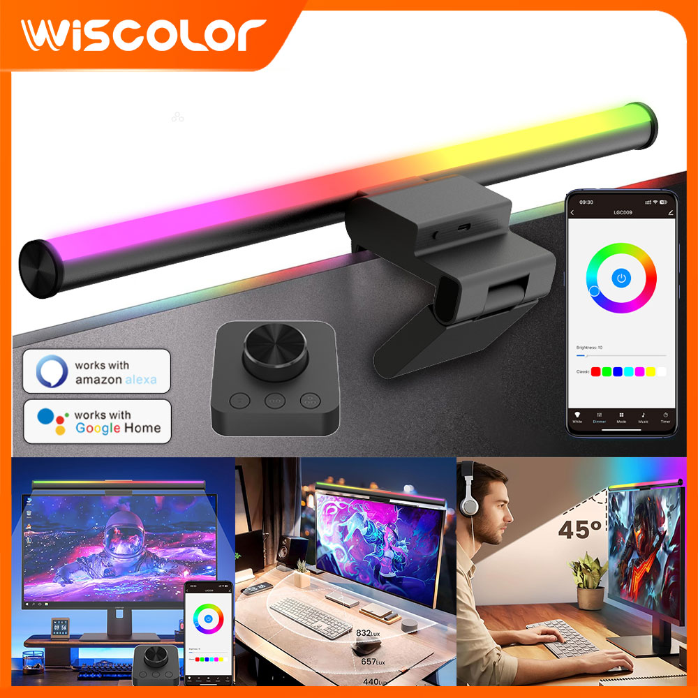 Screen Hanging Lamp Monitor Li - Desk Setup Black recensie en prijs