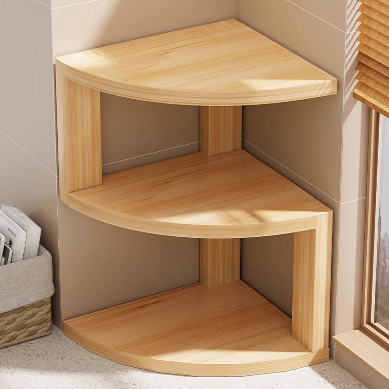 Corner Storage Holders Wooden  - Desk Setup Home Office recensie en prijs
