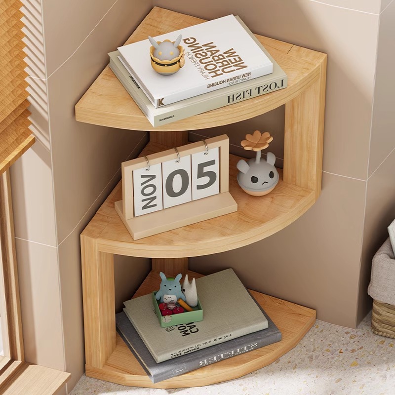 Corner Storage Holders Wooden  - Desk Setup Home Office recensie en prijs