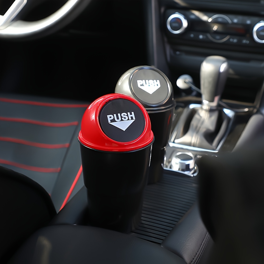 1pc Portable Car Mini Trash Ca - Desk Setup Black recensie en prijs