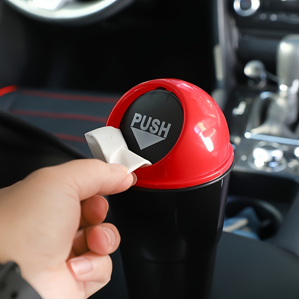 1pc Portable Car Mini Trash Ca - Desk Setup Black recensie en prijs