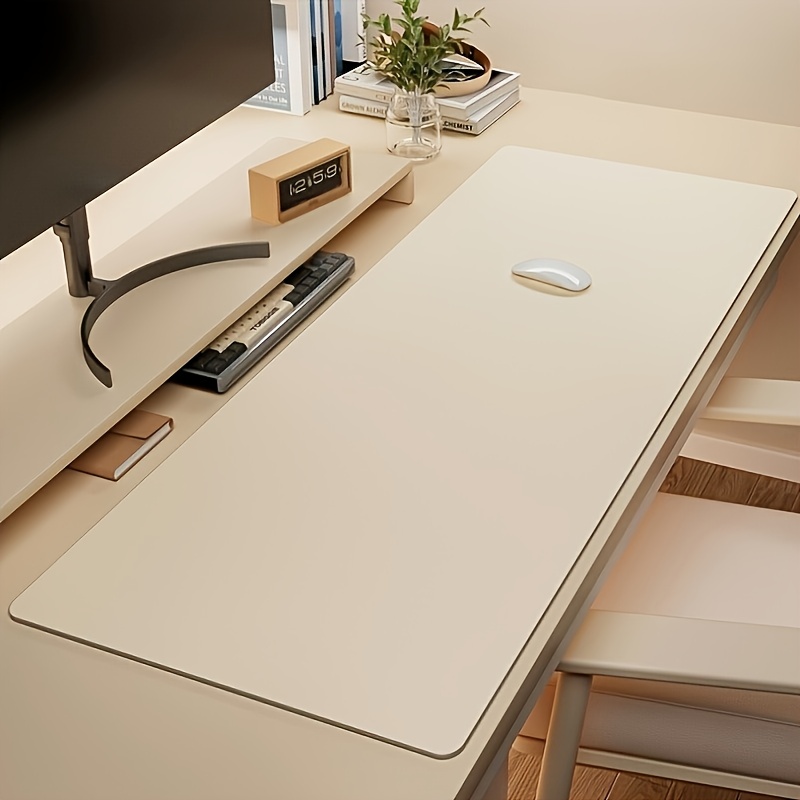 1pc Large Faux Leather Mouse P - Desk Pad Leather Large recensie en prijs