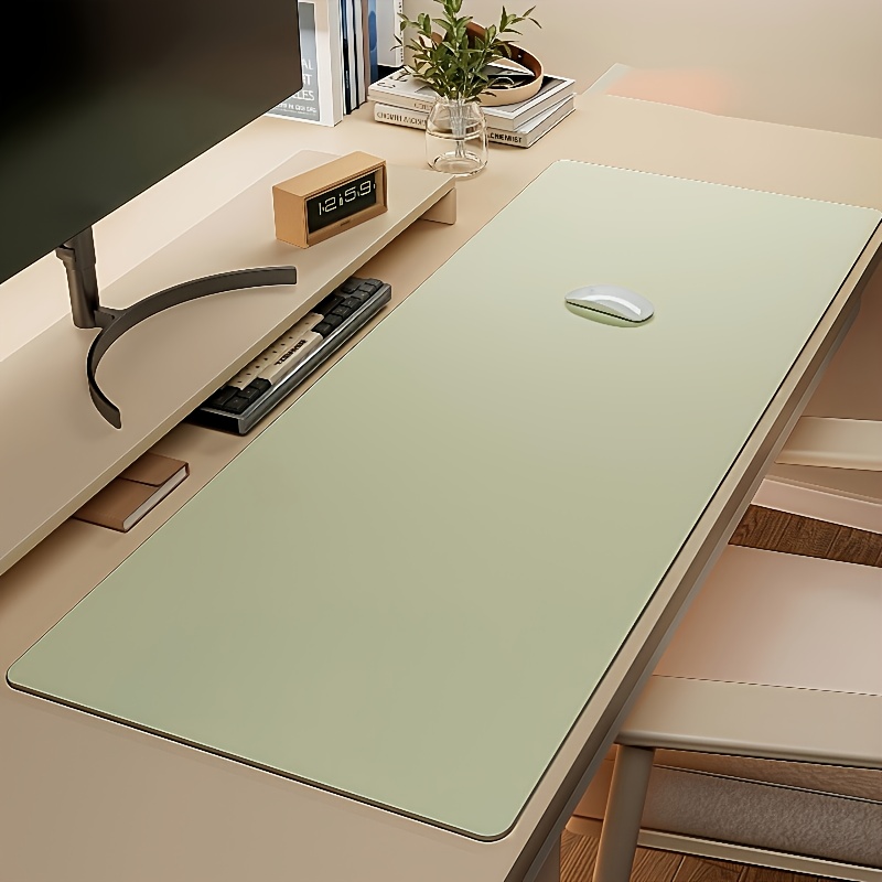 1pc Large Faux Leather Mouse P - Desk Pad Leather Large recensie en prijs