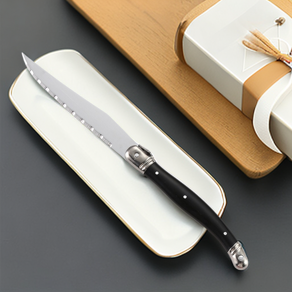 9'' Laguiole Steak Knives Set  - Desk Setup Black recensie en prijs