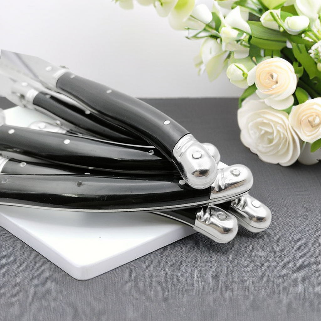 9'' Laguiole Steak Knives Set  - Desk Setup Black recensie en prijs