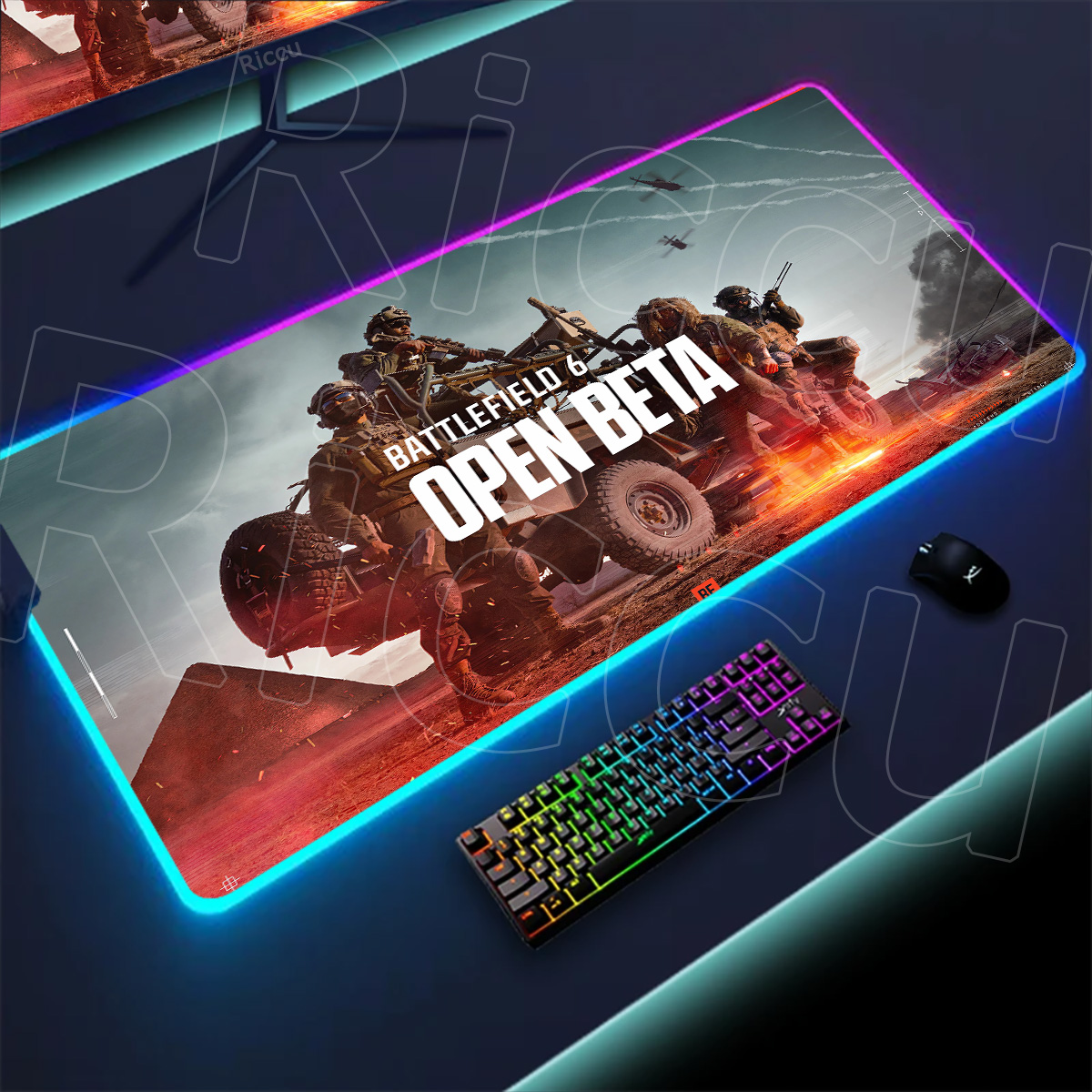 New Gamer Rgb Desk Mat Back Li - Desk Setup Gear recensie en prijs