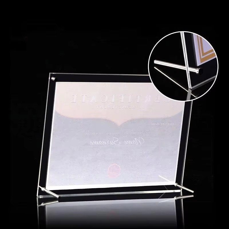 A4 Acrylic Photo Frame Plastic - Desk Setup Photo recensie en prijs