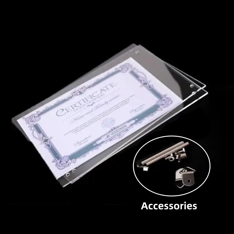 A4 Acrylic Photo Frame Plastic - Desk Setup Photo recensie en prijs