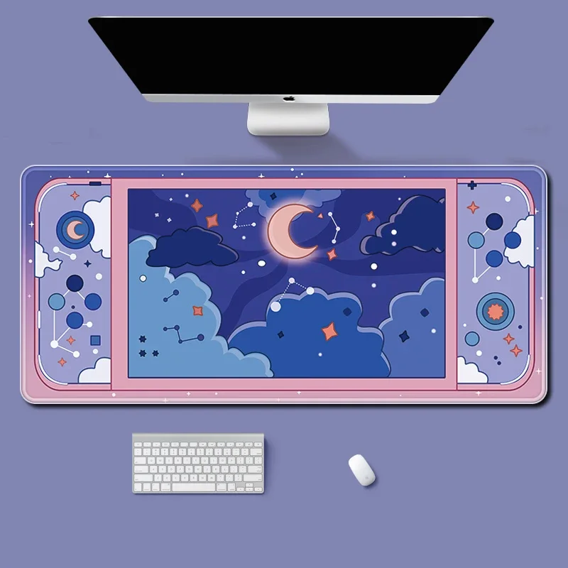 Moon and Stars Large Desk Mat  - Desk Setup Gear recensie en prijs