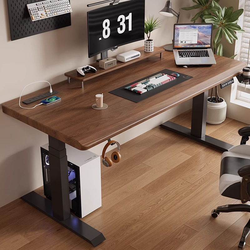 Adjustable Height Desk Office  - Desk Setup Oak recensie en prijs