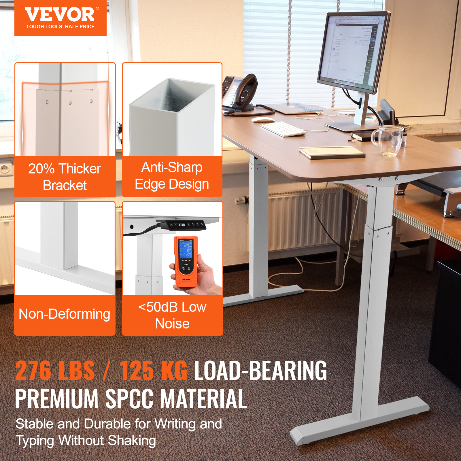 SucceBuy Standing Desk Frame   - Desk Setup Home Office recensie en prijs