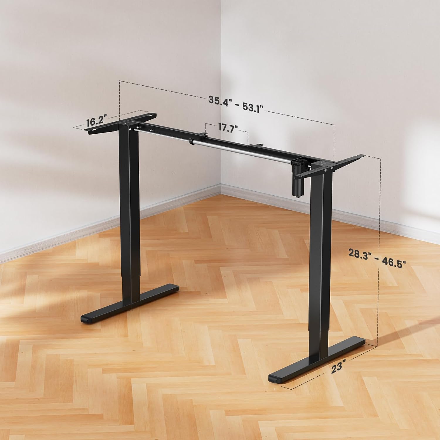 Electric Standing Desk Legs, 4 - Desk Setup Black recensie en prijs