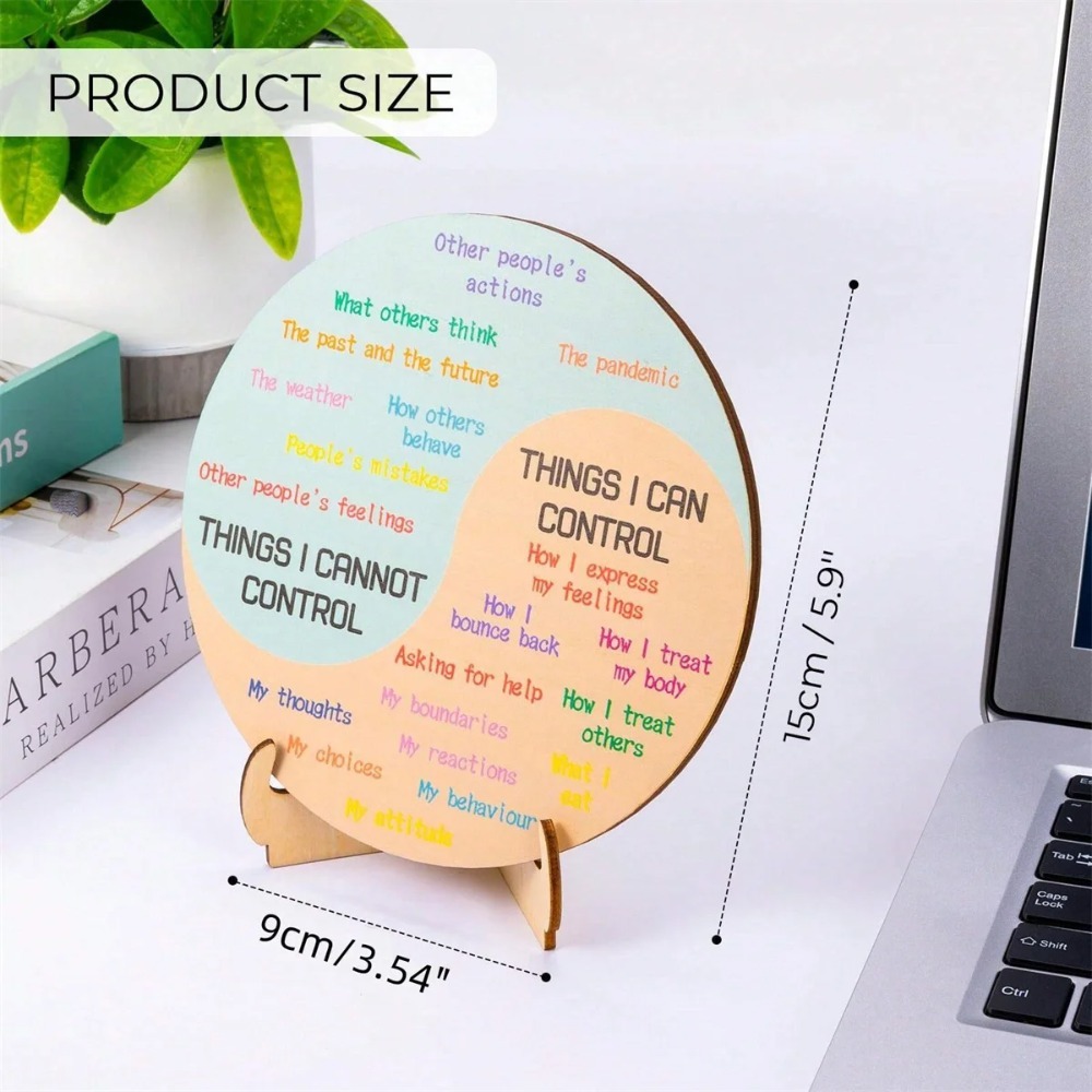 Feelings Wheel Therapy Office  - Desk Setup Home Office recensie en prijs
