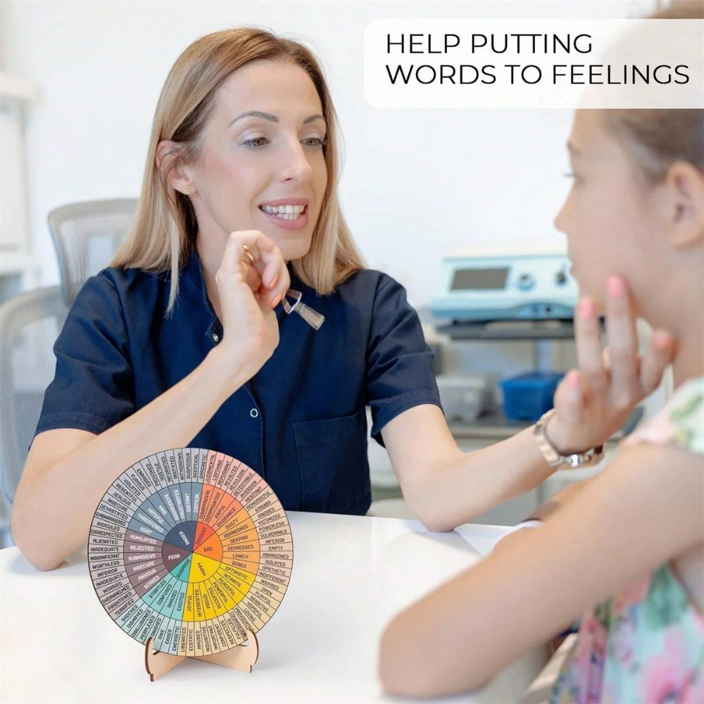 Feelings Wheel Therapy Office  - Desk Setup Home Office recensie en prijs