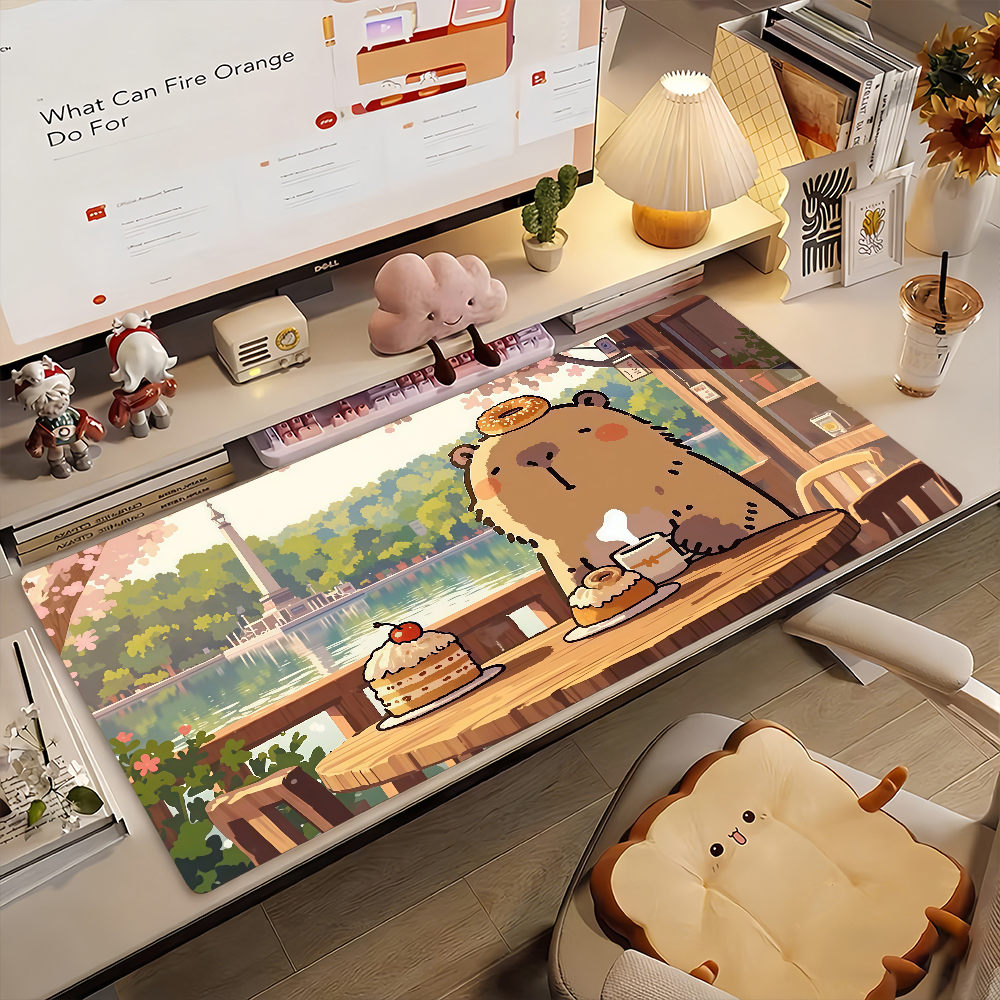 Cartoon CUTE Capybara Mouse Pa - Desk Setup Cute recensie en prijs