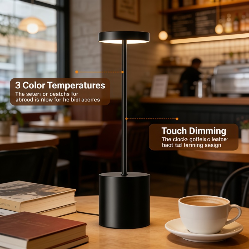 LED rechargeable wrought iron  - Desk Setup Vintage recensie en prijs