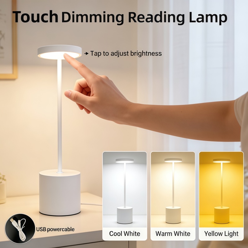 LED rechargeable wrought iron  - Desk Setup Vintage recensie en prijs