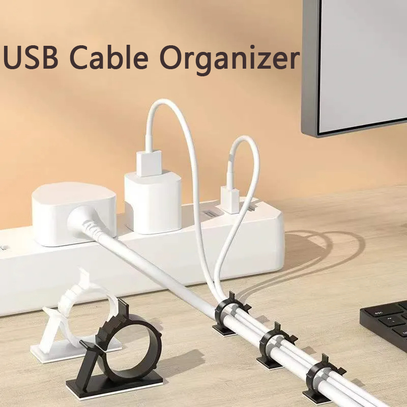 Cable Organizer Self Adhesive  - Desk Setup Notebook recensie en prijs