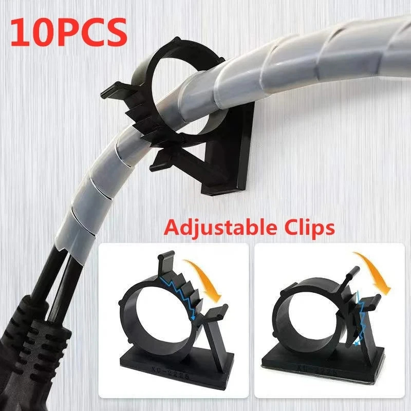 Cable Organizer Self Adhesive  - Desk Setup Notebook recensie en prijs