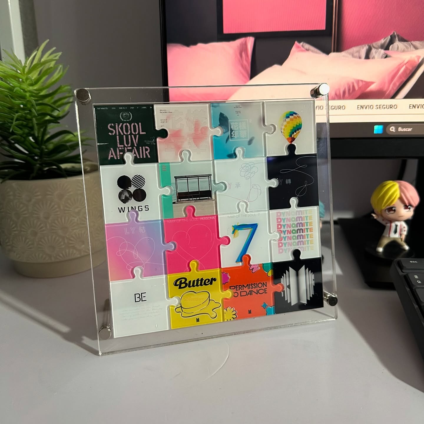 Custom Acrylic Puzzle Display  - Desk Setup Home Office recensie en prijs