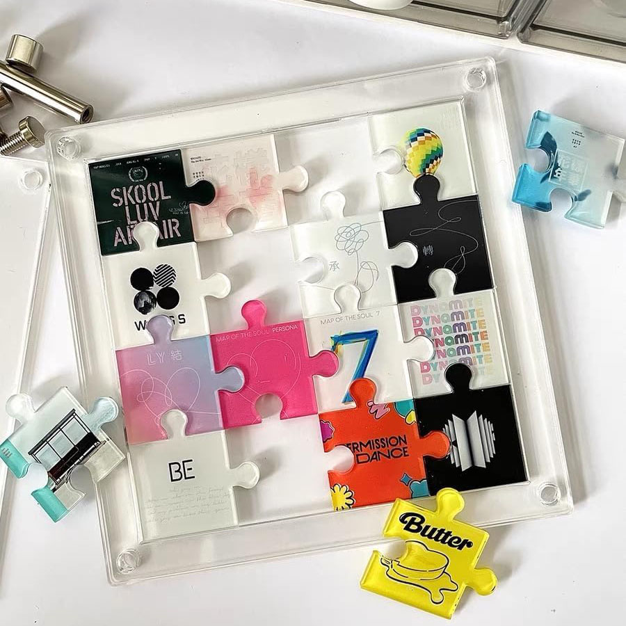 Custom Acrylic Puzzle Display  - Desk Setup Home Office recensie en prijs