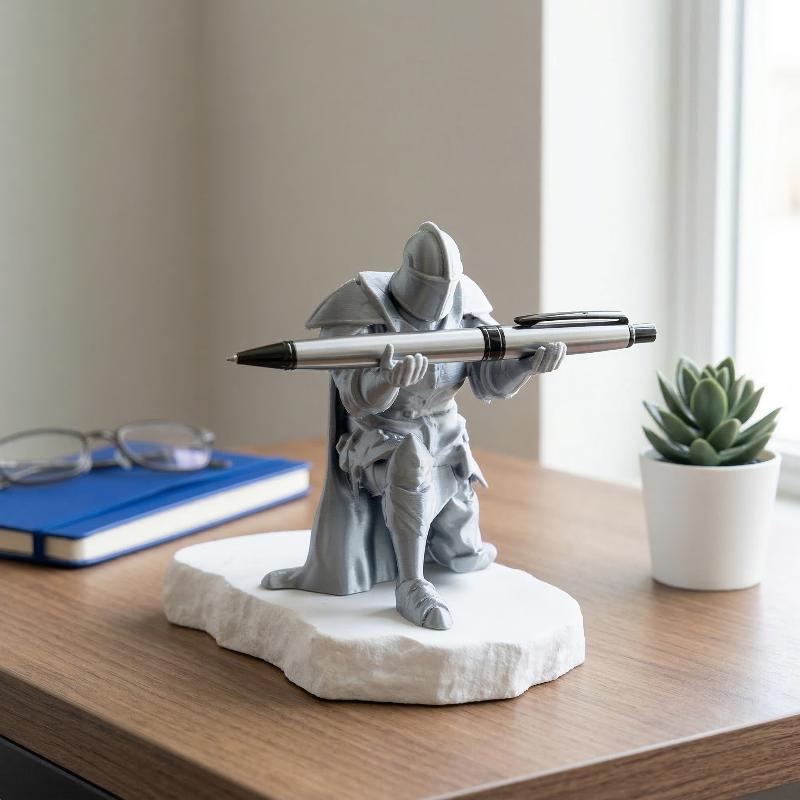 Knight Pen Holder Unique Desk  - Desk Setup Home Office recensie en prijs