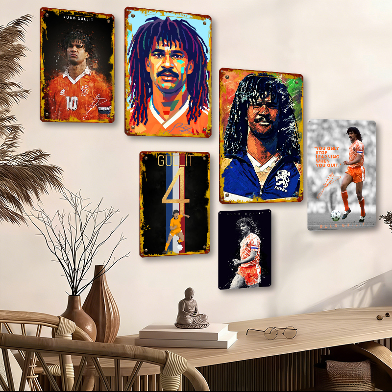 Ruud Gullit Football Player Wa - Desk Setup Vintage recensie en prijs