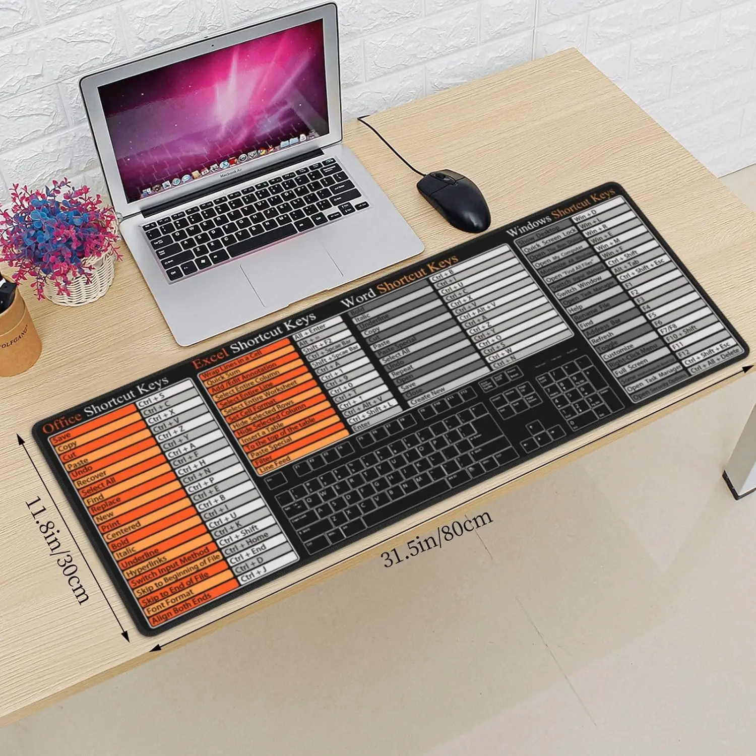 Stylish Office Shortcut Keys R - Desk Setup Reference recensie en prijs