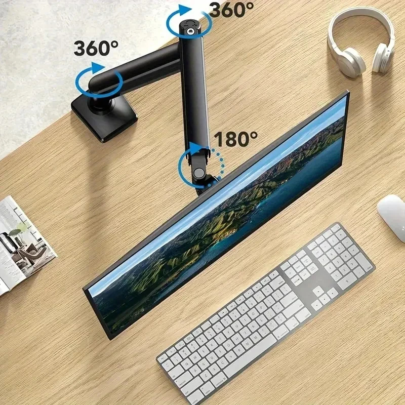Single Monitor Desk Mount Arm– - Desk Setup Home Office recensie en prijs
