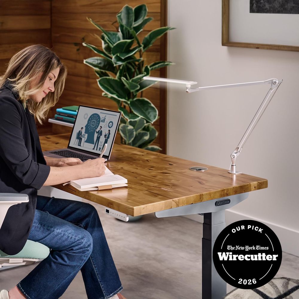 Adjustable 3-Color LED Desk La - Desk Setup Black recensie en prijs