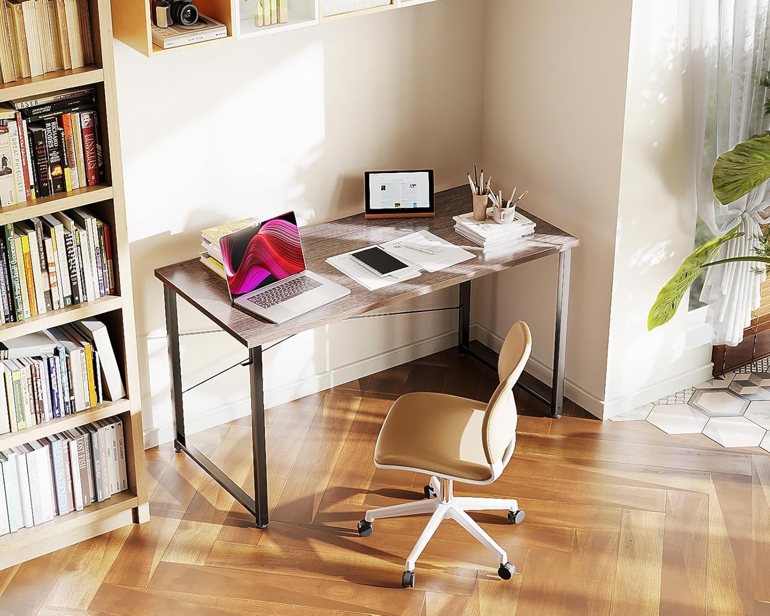 48 Inch Compact Computer Desk  - Desk Setup Oak recensie en prijs