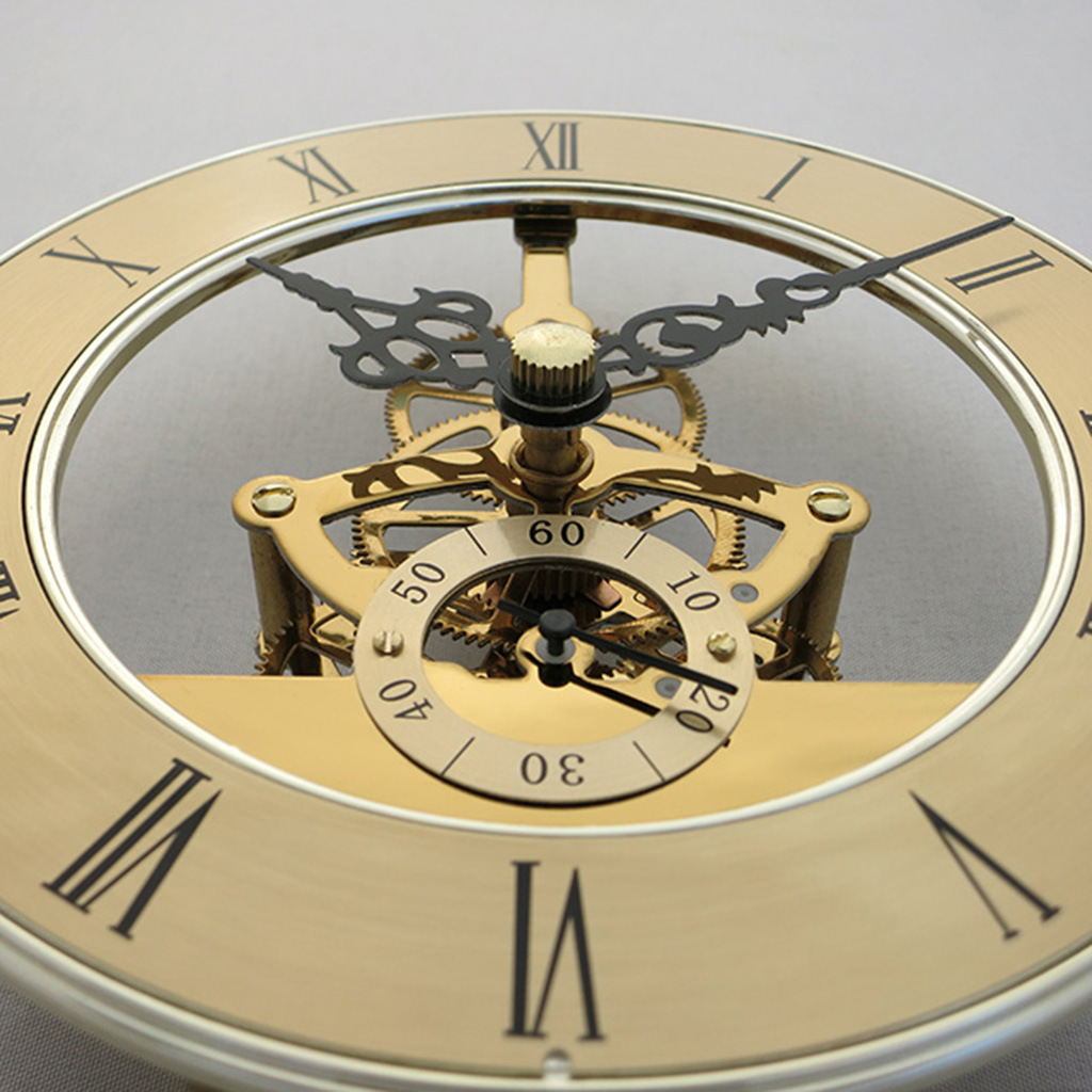 High-grade Metal Inlaid Clock  - Desk Setup Gear recensie en prijs