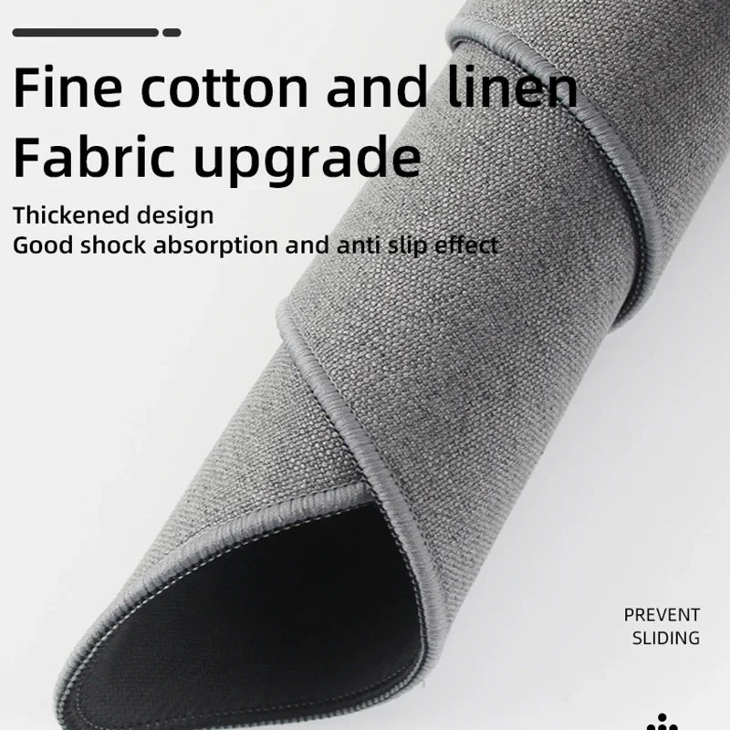 Cotton and Linen Rubber XXL Mo - Desk Pad Leather Large recensie en prijs