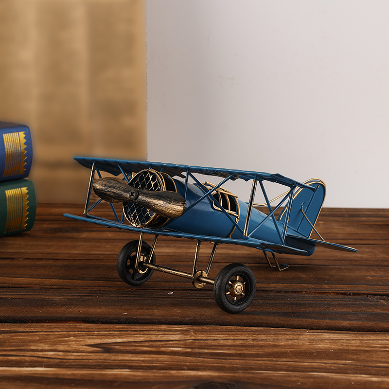 Retro Iron Metal Aircraft Mode - Desk Setup Photo recensie en prijs