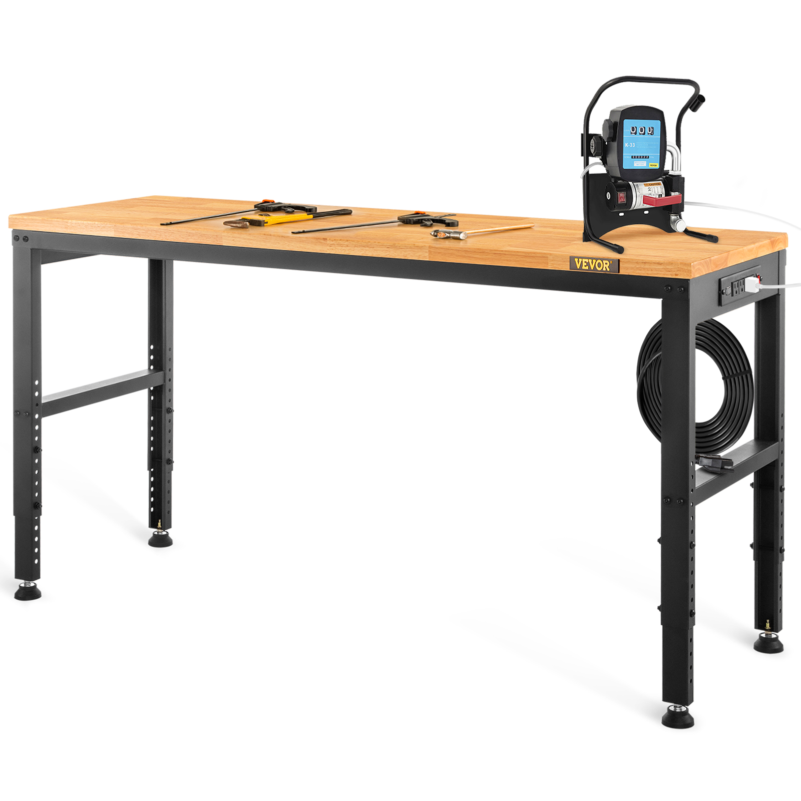 SucceBuy 72cm Woodworking Work - Desk Setup Oak recensie en prijs