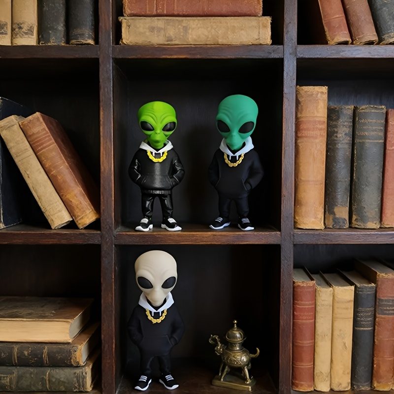1 Piece Green Alien Figure wit - Desk Setup Home Office recensie en prijs