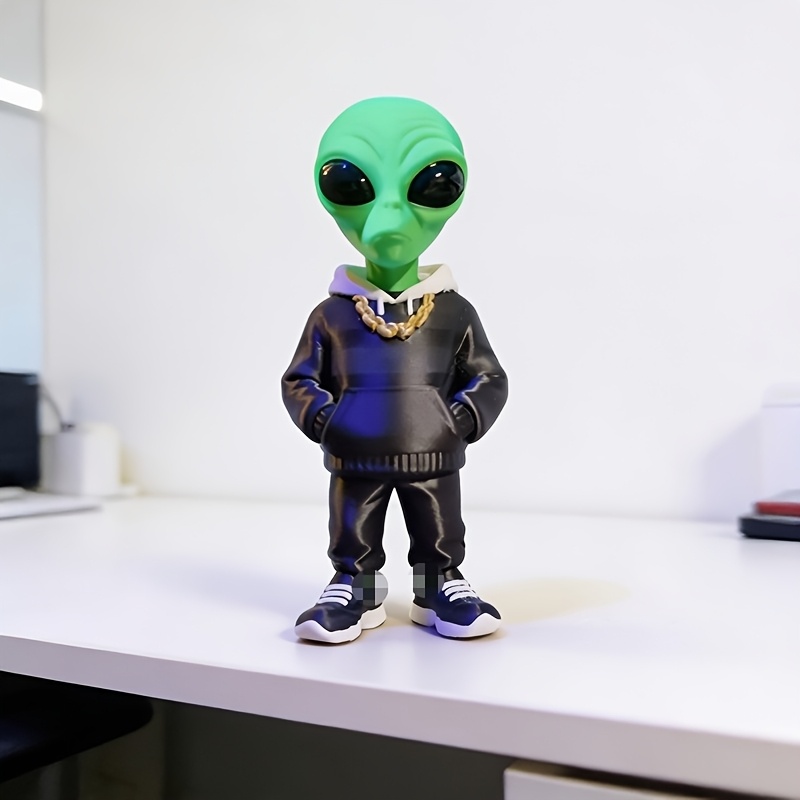 1 Piece Green Alien Figure wit - Desk Setup Home Office recensie en prijs
