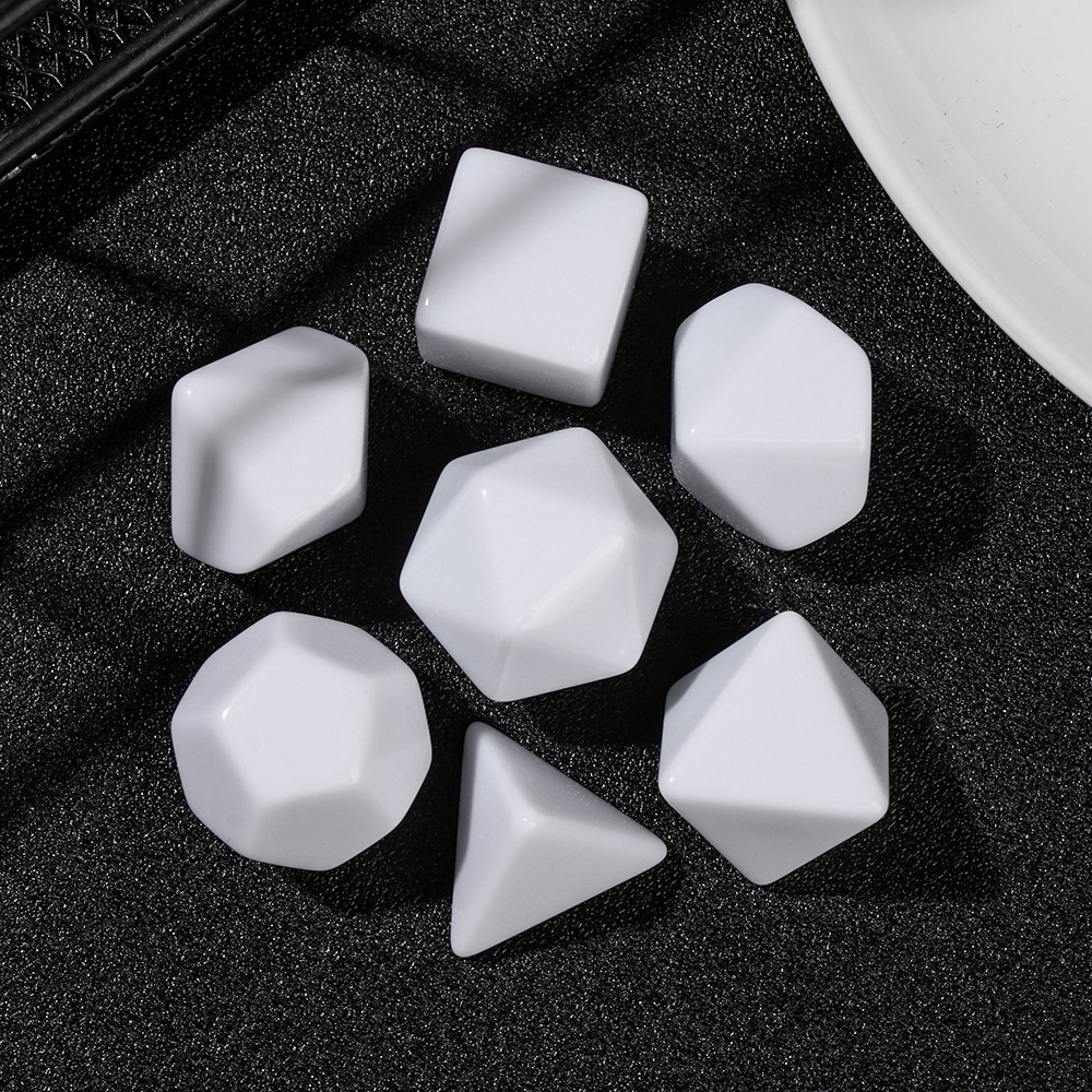 7 Pcs Set of Black White Blank - Desk Setup Black recensie en prijs