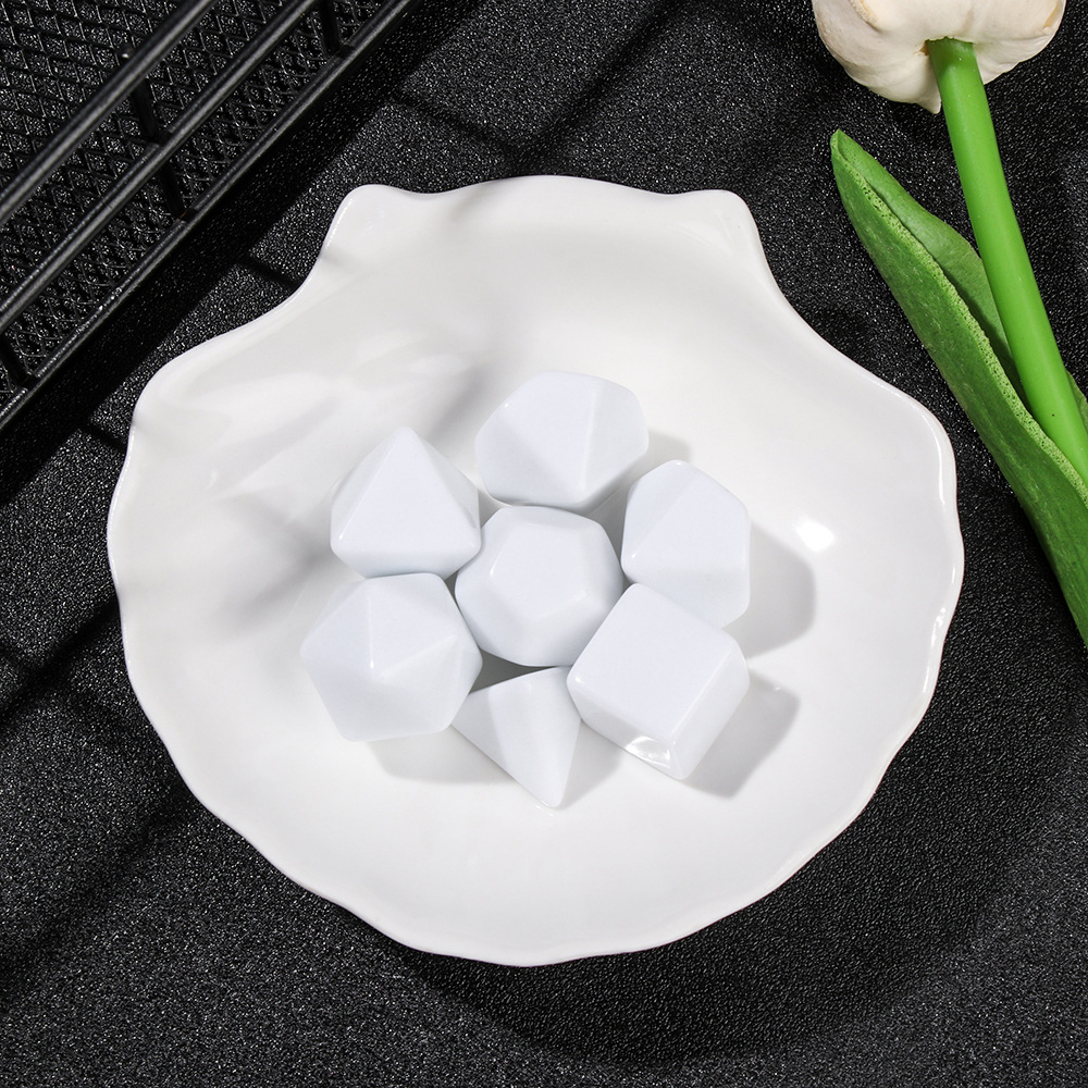 7 Pcs Set of Black White Blank - Desk Setup Black recensie en prijs
